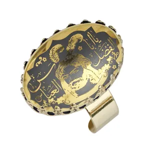 انگشتر زنانه مدل حدید یا اباالفضل العباس کد 4587