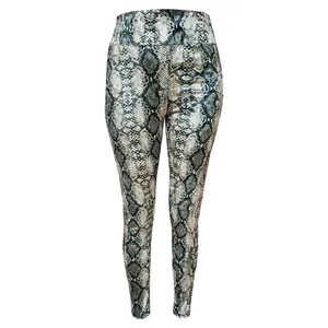 لگینگ زنانه مدل مخمل طرح پوست ماری کد L2