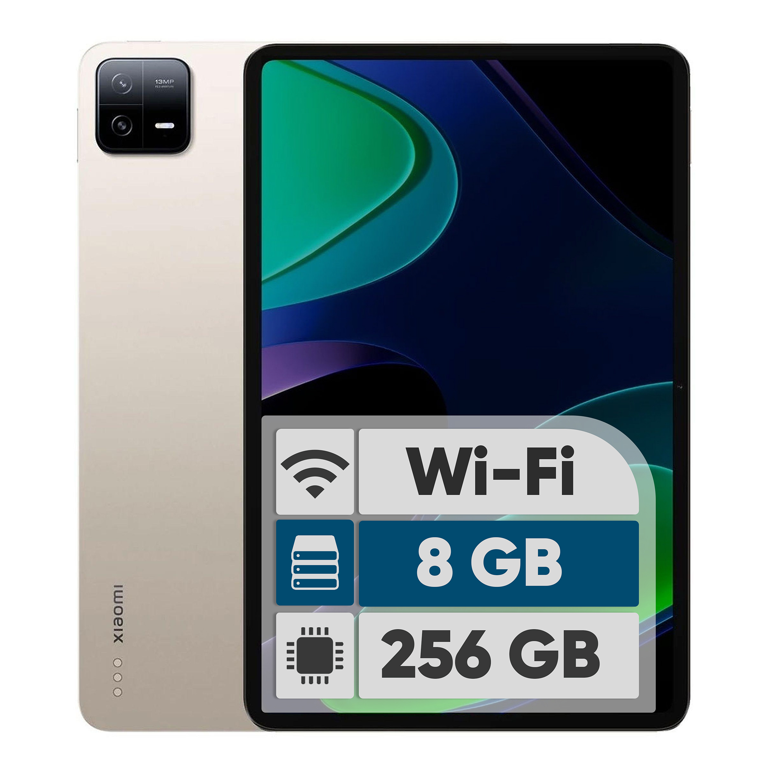 تبلت 11 اینچ شیائومی مدل Pad 6 Wi-Fi ظرفیت 256 گیگابایت و رم 8 گیگابایت