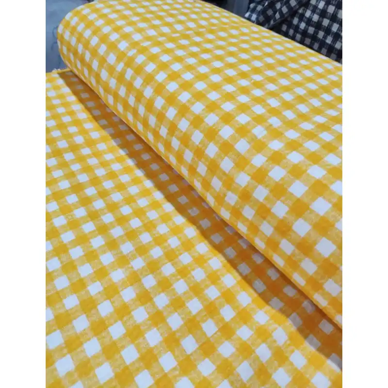 پارچه آشپزخانه طرح چهارخانه کد A444