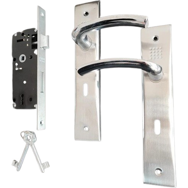 دستگیره در کلون مدل K به همراه قفل کلیدی