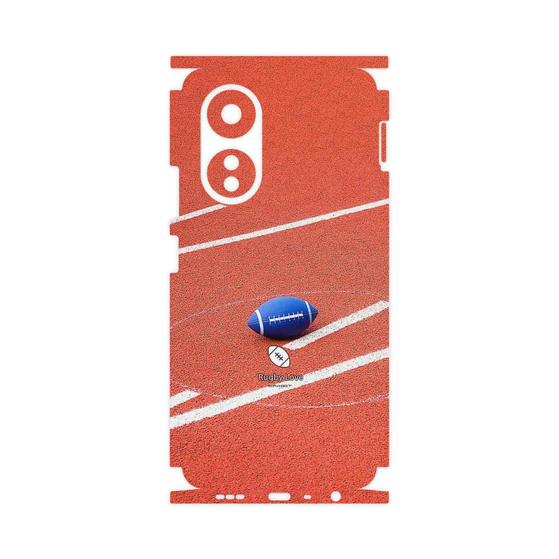 برچسب پوششی ماهوت مدل Rugby football-FullSkin مناسب برای گوشی موبایل اپو A58 4G