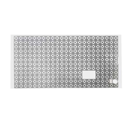شیشه یدک اجاق گاز صفحه ای مدل 40x20