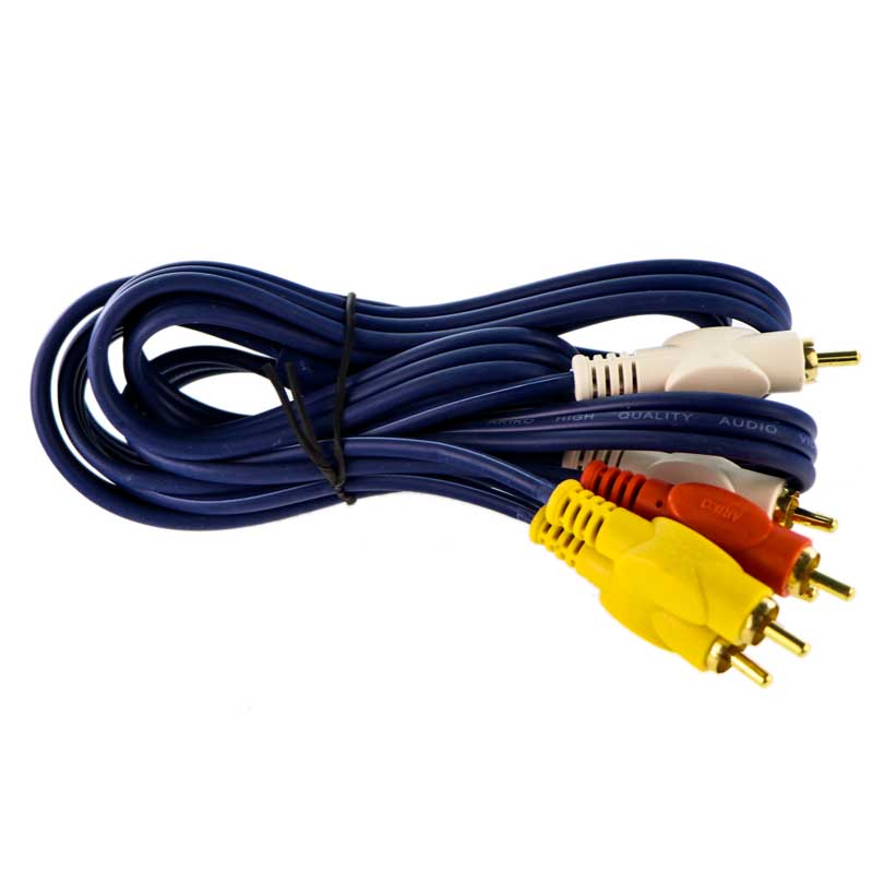 کابل 3 به 3 RCA مدل e111 طول 1.5 متر