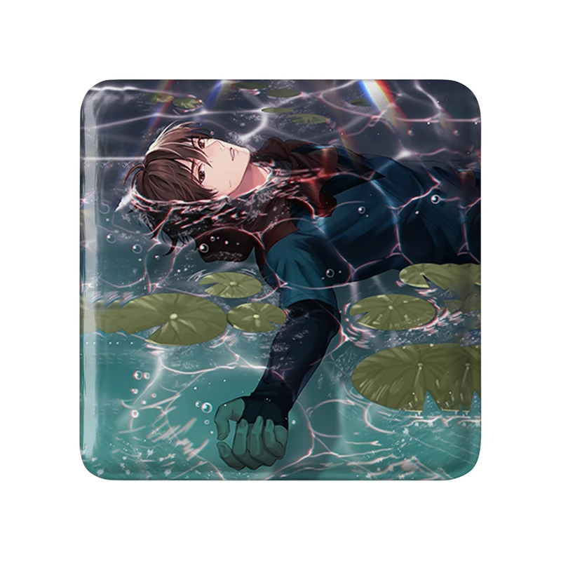 مگنت خندالو طرح آشیتاکا انیمه پرنسس مونونوکه مدل مربعی کد 34076