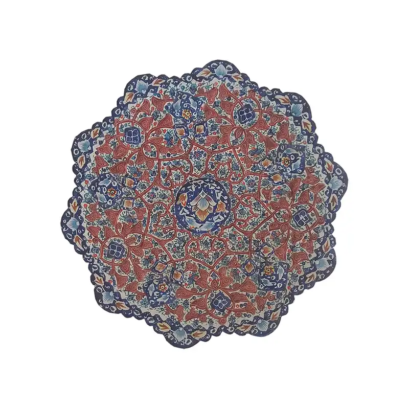 بشقاب میناکاری کد 003