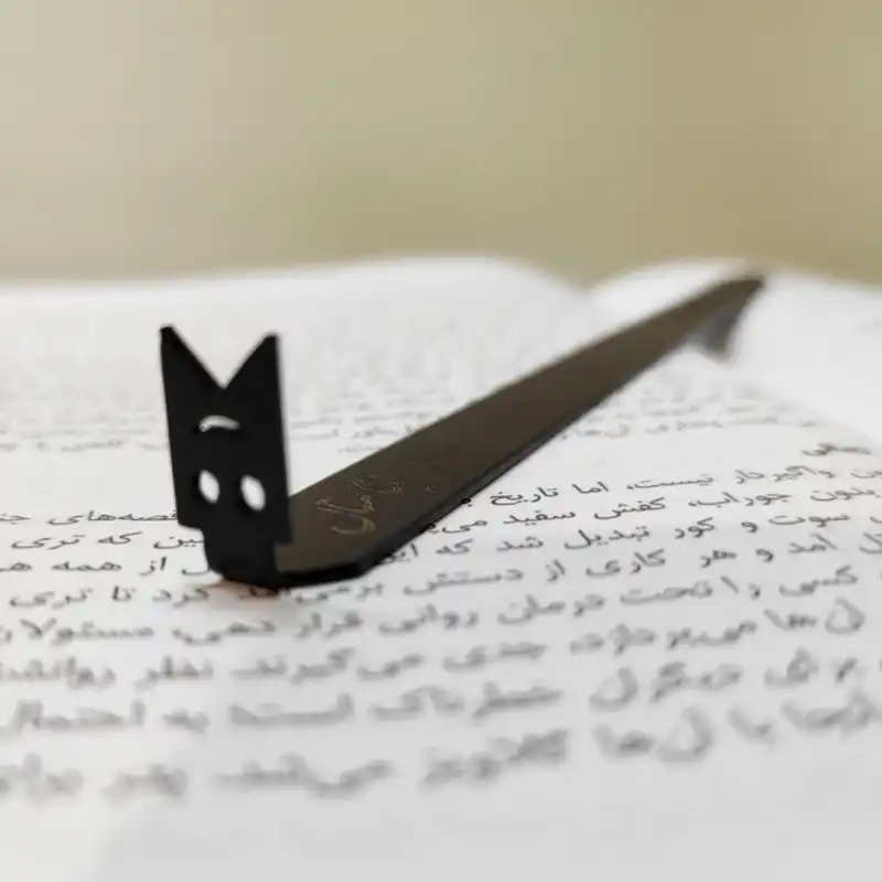 نشانگر کتاب نیتا متال طرح نشان