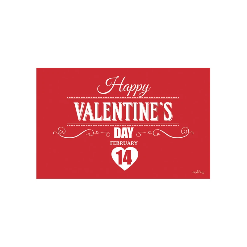 کارت پستال ملو  مدل V002