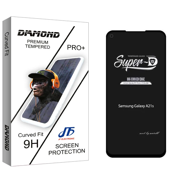 محافظ صفحه نمایش جی اف مدل Diamond SuperD مناسب برای گوشی موبایل سامسونگ Galaxy A21 / A21s