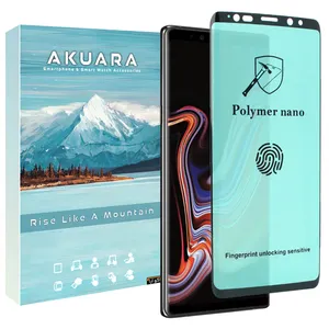 محافظ صفحه نمایش آکوآرا مدل Polymer Nano مناسب برای گوشی موبایل سامسونگ Galaxy S9 Plus