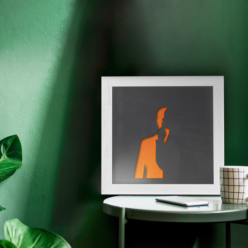 تابلو مدل ناول سکوت