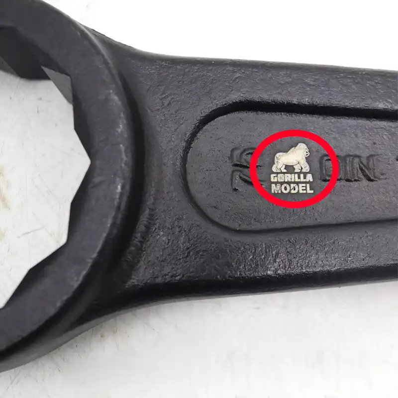 آچار رینگی چکشی مدل گوریلا کد YP-CHAKOSHI-075MM سایز 75میلیمتر