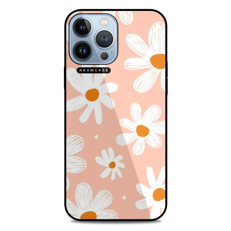 کاور آکام مدل AMC-WA13PROMAX-FLOWERS-37 مناسب برای گوشی موبایل اپل iPhone 13 Pro Max