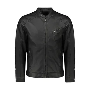 کت چرم مردانه کالینز مدل CL1036130-BLK