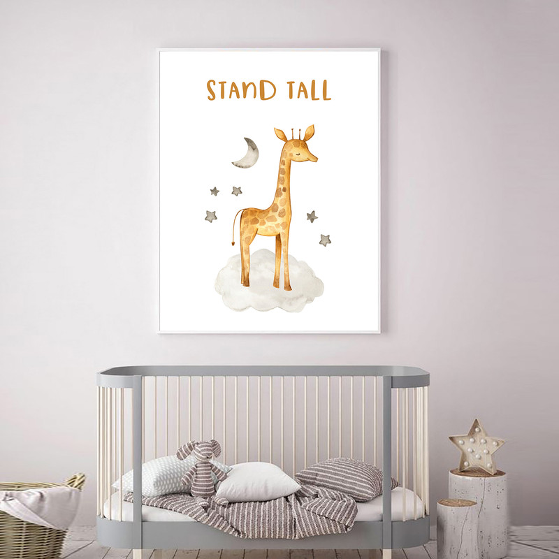 تابلو کودک مدل Giraffe 