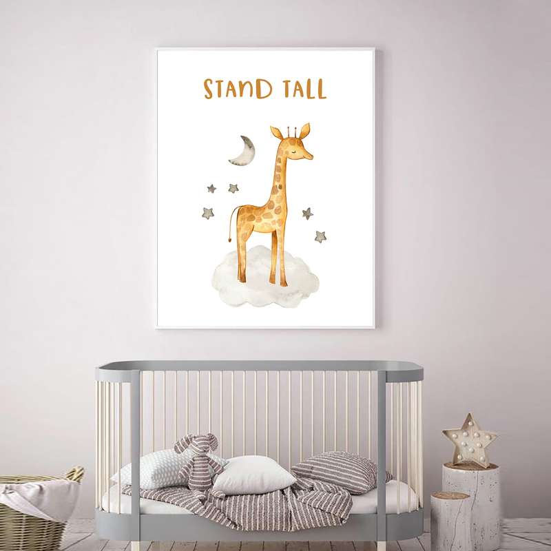 تابلو اتاق کودک و نوزاد الفاپ مدل زرافه کد Giraffe 001