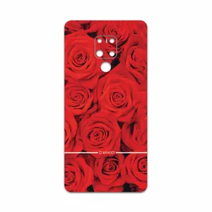 MAHOOT Red-Flower Cover Sticker for Huawei Mate 20 X