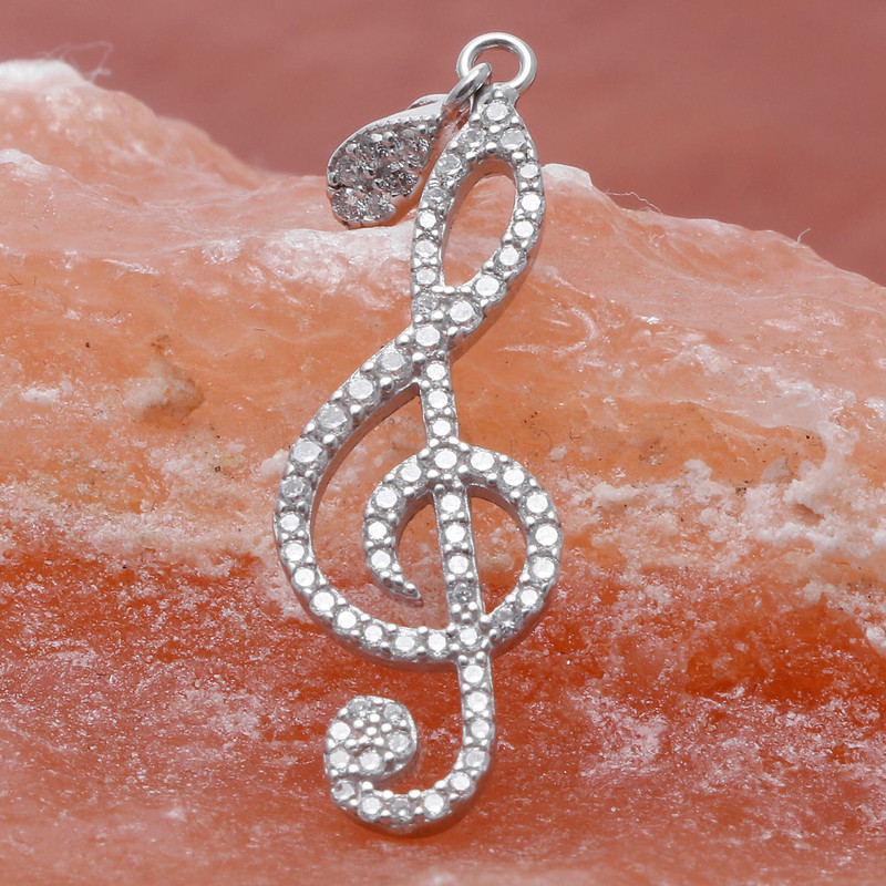 آویز گردنبند نقره زنانه مدل AVN_N10