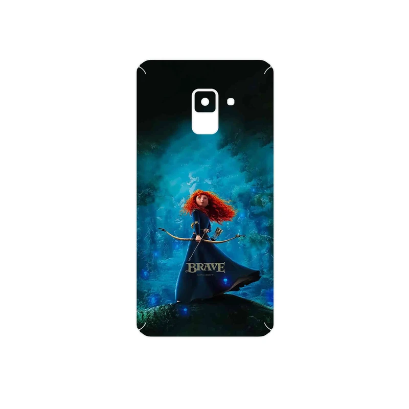 برچسب پوششی ماهوت مدل Brave مناسب برای گوشی موبایل سامسونگ Galaxy A8 2018