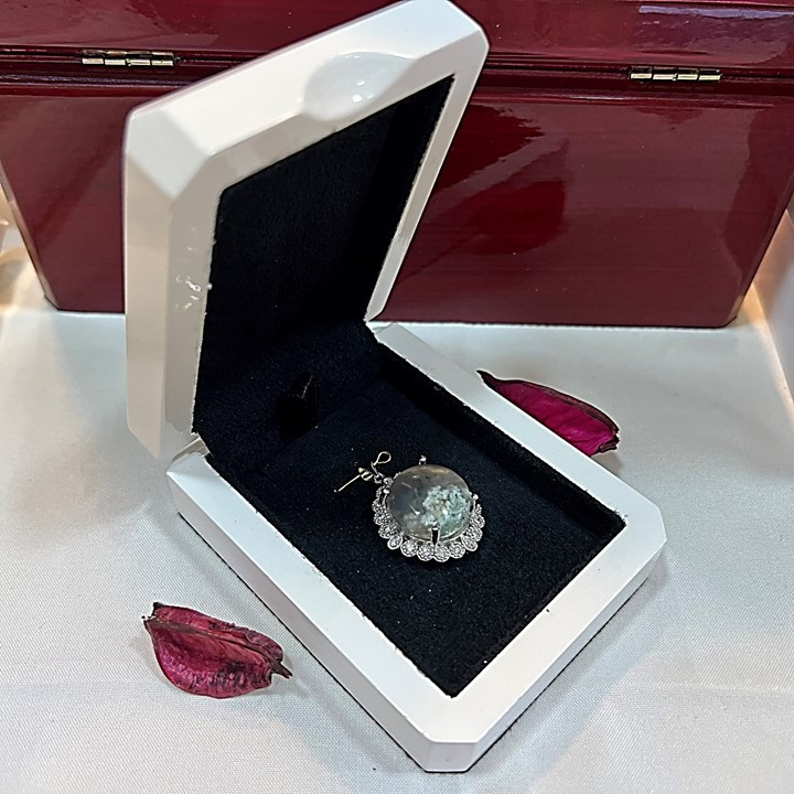 آویز گردنبند نقره زنانه مدل شجر بهاری کد glsr-26100