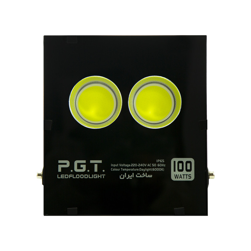 پروژکتور سی او بی 100 وات پی جی تی کد IP65