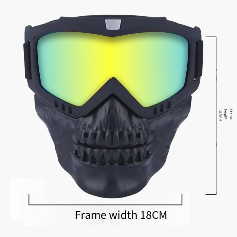 عینک موتور سواری مدل GOGGLES SKI98