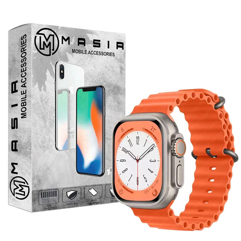 بند مسیر مدل Ocean-01 مناسب برای اپل واچ 42/44/45 میلی متری