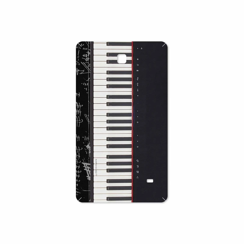 برچسب پوششی ماهوت مدل Piano-Instrument مناسب برای تبلت سامسونگ Galaxy Tab 4 7.0 2014 T230