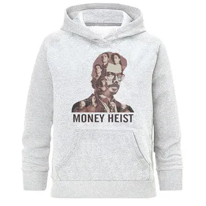 هودی زنانه طرح Money Heist مدل H543