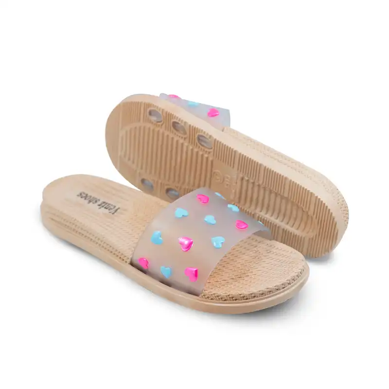 دمپایی زنانه مدل دل آرام کد 580