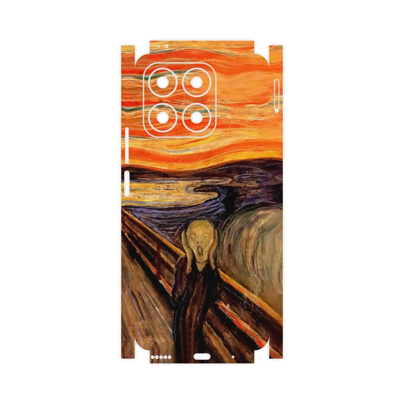 برچسب پوششی ماهوت مدل The Scream of Munch-FullSkin مناسب برای گوشی موبایل آنر X8a