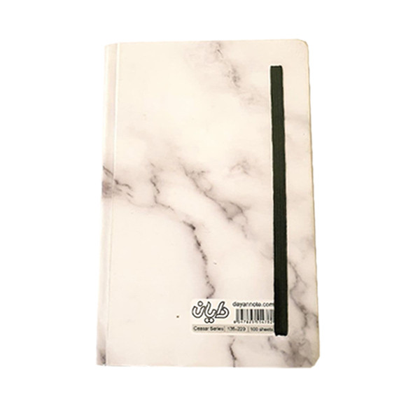 دفتر یادداشت 100 برگ دایان طرح سنگی کد 5