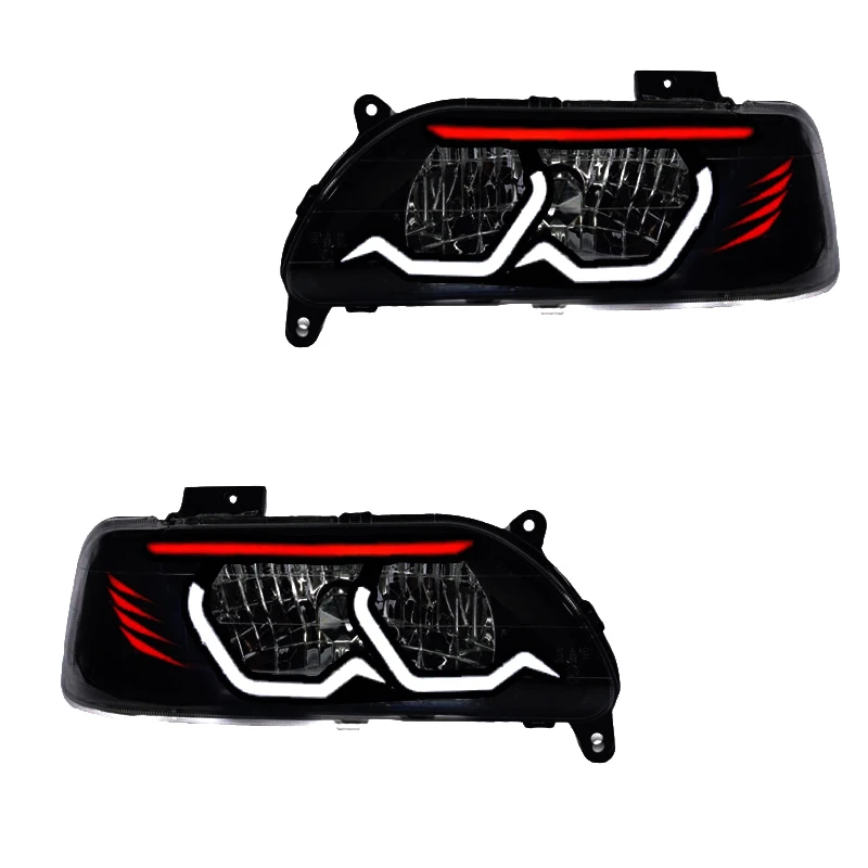 چراغ جلو خودرو گروه پژوهش صنعت مدرن مدل M8-WR مناسب برای پراید بسته دو عددی