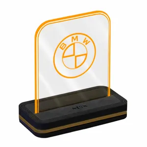 Neon design BMW_ORANGE_AC LED Stand