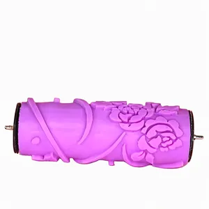 غلتک نقاشی مدل گل رز MK15-02 سایز 6 اینچ