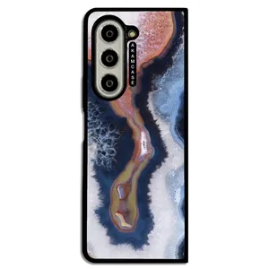AKAM AMC-WSGZFOLD5-MARBLE-27 Cover For Samsung Galaxy Z Fold 5