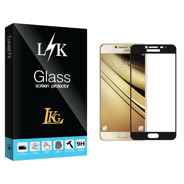 محافظ صفحه نمایش ال کا جی مدل LK Glass مناسب برای گوشی موبایل سامسونگ Galaxy A7 2016
