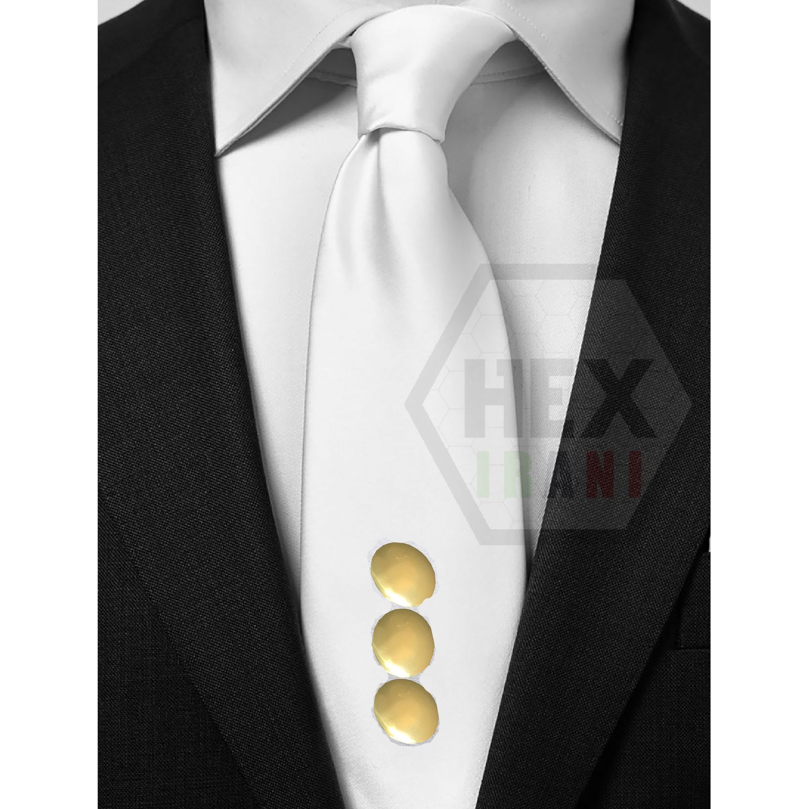 کراوات مردانه هکس ایران مدل KT-304 -  - 2