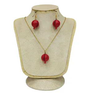 نیم ست زنانه مدل انار ترک خورده یلدا YT007