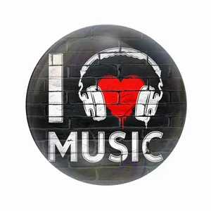 مگنت عرش طرح فانتزی موزیک I love Music کد Asm4024