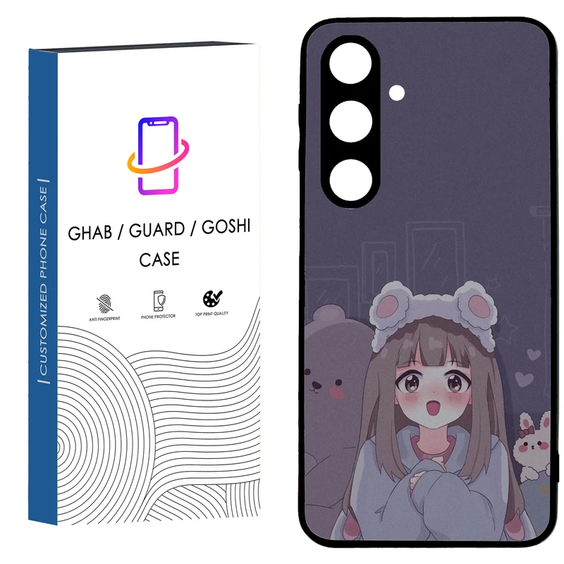 کاور قاب گارد گوشی طرح دخترانه کد 86 - TPU مناسب برای گوشی موبایل سامسونگ Galaxy S24 FE