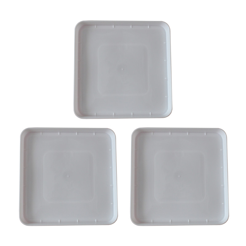 زیرگلدانی مدل مربع کد Sq17-3 مجموعه 3 عددی