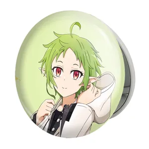 آینه جیبی خندالو طرح سیلفیت انیمه موشوکو تنسی مدل تاشو کد 24110 