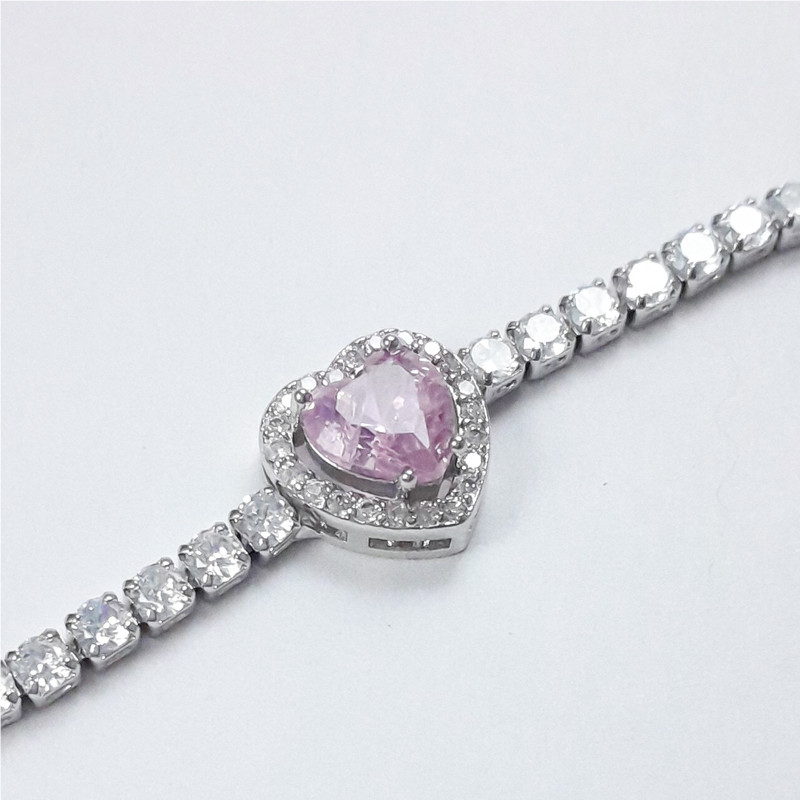 دستبند زنانه مدل قلب کد Bns6