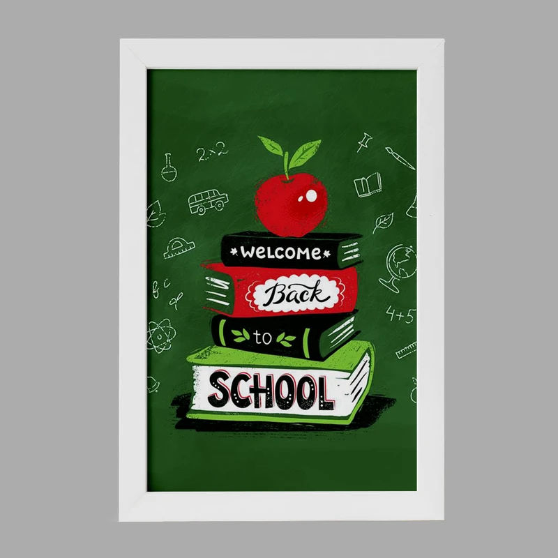 تابلو خندالو مدل بازگشت به مدرسه کد 30023
