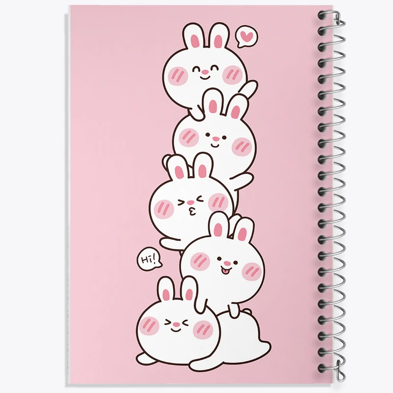 دفتر نت موسیقی 50 برگ خندالو مدل خرگوش کد N838