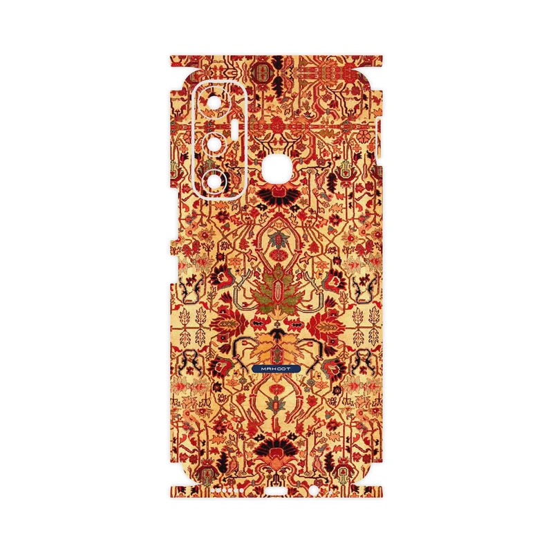 برچسب پوششی ماهوت مدل Persian_Carpet_Yellow-FullSkin مناسب برای گوشی موبایل اینفینیکس Hot 11