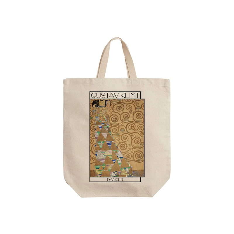 ساک خرید ترمه طراحان ایده مدل رقاصه از کلیمت کد art0087 - S