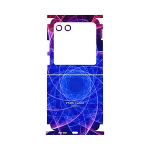 MAHOOT Mathematical Geometric Shape 9-FullSkin Cover Sticker for Motorola Razr 40 Ultra