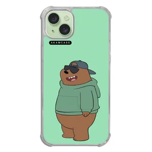 AKAM AMCWTA15PLUS-BARE BEAR4 Cover For Apple iPhone 15 Plus